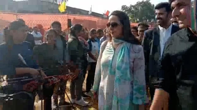 गोवर्धन में चल रही महिला तीरंदाजी प्रतियोगिता का सांसद मथुरा हेमामालिनी ने किया शुभारंभ