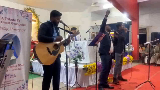 सैंट्रल मैथाडिस्ट चर्च त्रिदिवसीय आत्मिक सभा का किया गया आयोजन।