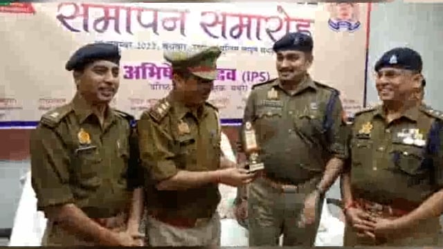 पिछले 1 माह से चल रहा पुलिस विभाग का यातायात  माह का बुधवार को समापन हो गया