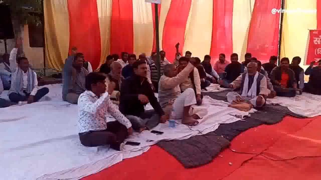 विद्युत कर्मचारी संघर्ष समिति ने पांचवें दिन भी किया धरना प्रदर्शन