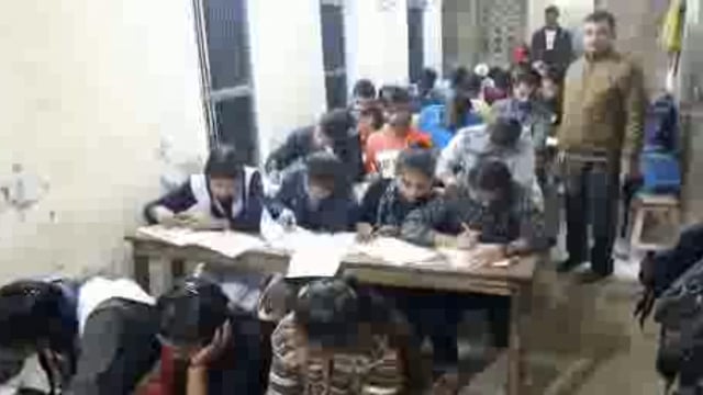 एक ऐसा कोचिंग शिक्षण संस्थान जहा बच्चो को बोर्ड एग्जाम के तर्ज पर किया जा रहा प्रशिक्षित