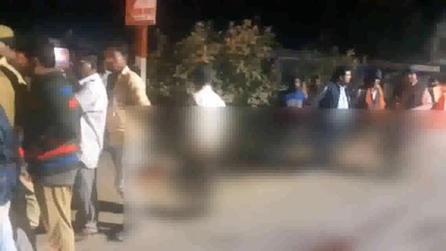 शाहपुर में वाहन ने बाइक सवार को मारी ठोकर मौके पर युवक की दर्दनाक मौत ।