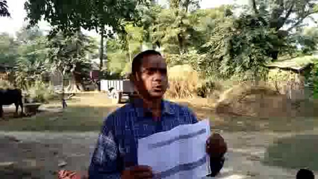 दबंगों भू माफिया ने राजस्व विभाग को दी खुली चुनौती खलिहान की जमीन पर किया दुबारा दोबारा कब्जा