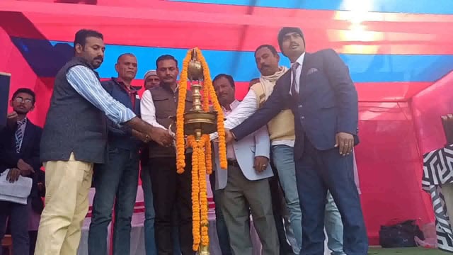 संत मैरी इंग्लिश  स्कूल सूर्यगढ़ा के ग्राउंड में बिहार स्टेट जूनियर बालक बालिका खो खो टीम के सिलेक्शन का ट्रायल लिया गया