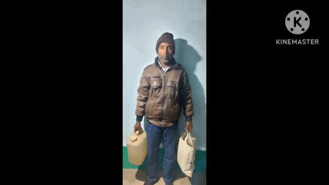 आनंदपुर पुलिस ने पंद्रह लीटर देसी शराब के साथ एक कारोबारी को किया गिरफ्तार