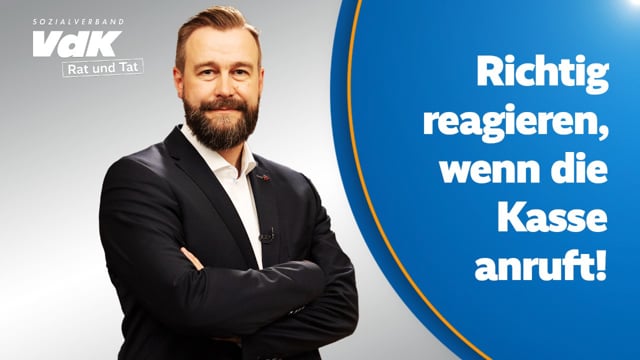 Richtig reagieren, wenn die Krankenkasse anruft