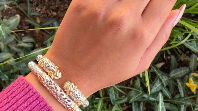 Alwand Vahan Filigree Bangle Bracelet 20623