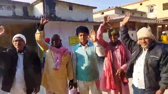 फुल्लीडुमर अंचल में व्याप्त भ्रष्टाचार के खिलाफ उपप्रमुख की अगुवाई में किसानों ने खोला मोर्चा