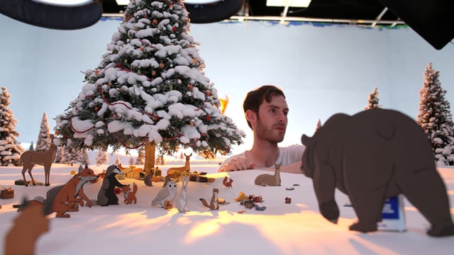 The Bear and The Hare - Stop Motion Animation Video by John Lewis