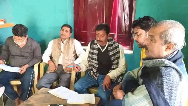 भाजपा कला संस्कृति जिला अध्यक्ष के आवास पर आगामी 25 दिसंबर को होने वाली मन की बात कार्यक्रम को लेकर हुआ बैठक