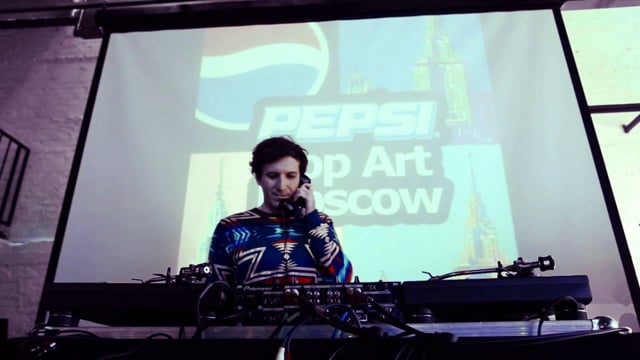 Кадр из работы Courage Films: Pepsi Pop Art Moscow — презентация/выставка: ивент‑репортаж