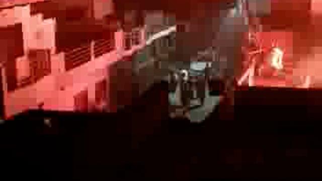 जगदीशपुरा थाने के पास लक्ष्मी नगर मे रात्रि करीब 3 बजे एल.ई.डी बोर्ड की फैक्ट्री मे लगी भीषण आग
