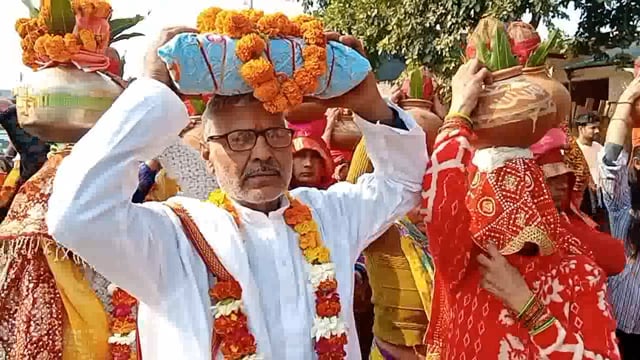 तहसील क्षेत्र के गांव शिवाला कला में हुआ भागवत का शुभारंभ 