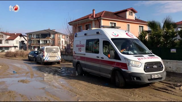 Evin Terasında Çalışma Yaparken Düşerek Yaralandı