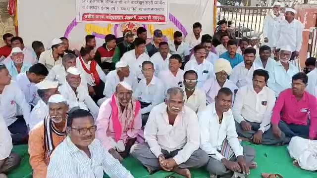 देवस्थान जमिनीच्या हक्कासाठी शेतकऱ्यांचे आंदोलन विषय तहसीलदारांच्या अधिकाराबाहेरचा