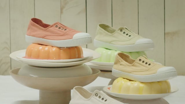 1915 INGLESA DREC® CANVAS ELASTIC PLIMSOLL