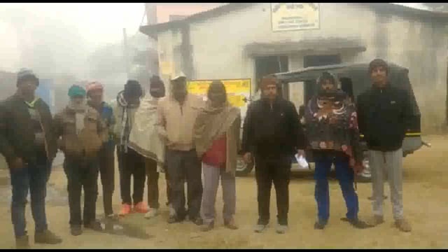 फसल नष्ट हो जाने के कारण मुआवजा ना मिलने से किसानों में आक्रोश