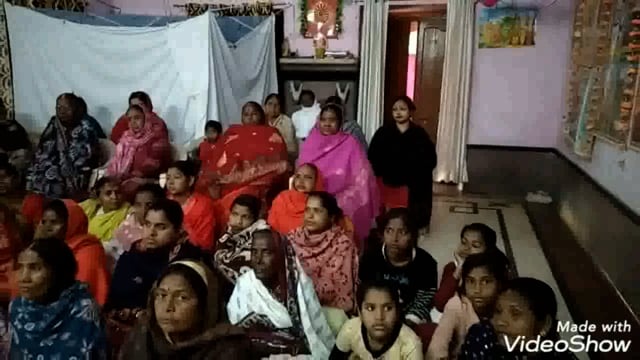 प्रजापिता ब्रह्माकुमारी सेवा केंद्र पर ध्यान योग का क्लास कराया गया