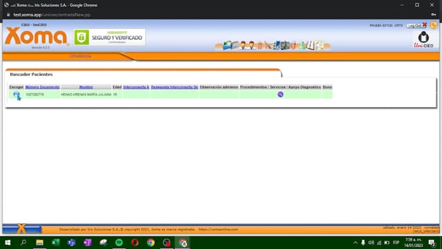 Odontograma y plan de tratamiento