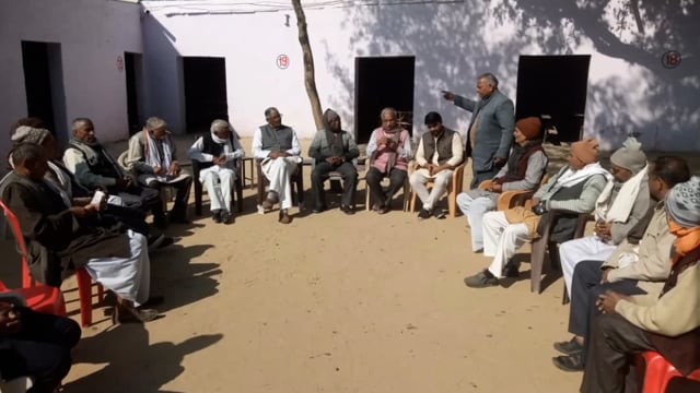 ब्रज चौरासी कोस परिक्रमा में सम्मिलित होकर रहेगा सोनई क्षेत्र, आज मकर संक्रांति के दिन बजा संघर्ष का बिगुल