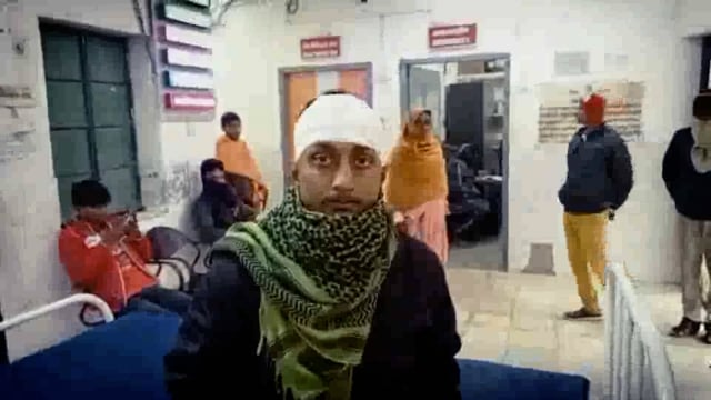केंन्दुआर गांव में अराजक तत्वों के द्वारा युवक को मारपीट कर किया जख्मी