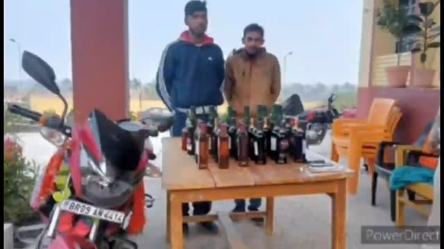 *वाहन चेकिंग के दौरान सुईया पुलिस को मिली बड़ी कामयाबी, 29 बोतल विदेशी शराब के साथ दो तस्कर गिरफ्तार*