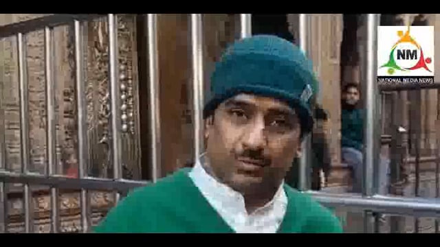 वृंदावन में सातवें दिन व्यापारियों ने बुद्धि शुद्धि के लिए हवन कर जताया कोरिडोर का विरोध।