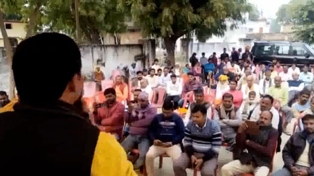 समरसता भोज का हुआ आयोजन, 
आसपुर देवसरा मण्डल अध्यक्ष  ने किया आयोजित
किसानों के हित में सरकार कर रही कार्य- विजय मिश्रा