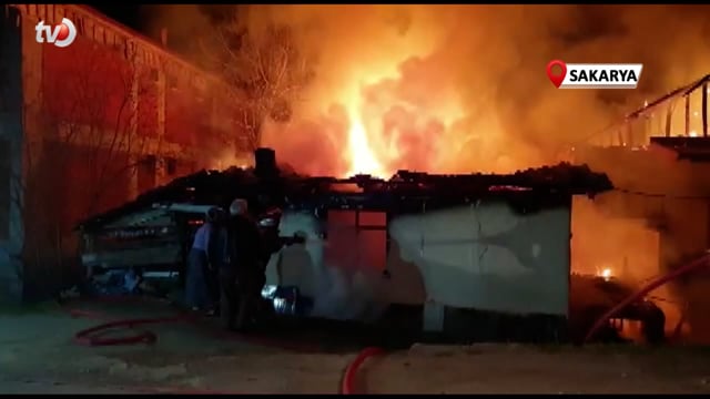 Günün Acı Haberi, Yaşlı Çiftin Kaldığı Evde Yangın 1 Ölü, 2 Yaralı