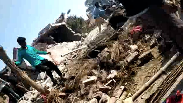 धार में सिलेंडर फटने से मची तबाही