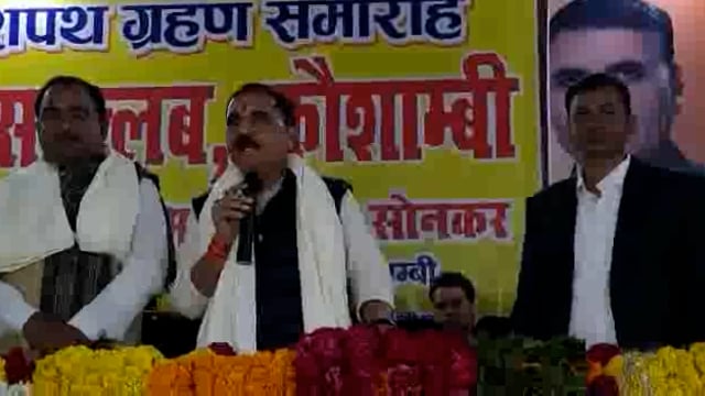 बीजेपी सांसद विनोद सोनकर ने कहा चौथे स्तंभ के लिए भी बढ़िया ऑफिस होना चाहिए मैं पूरी मदद करूंगा