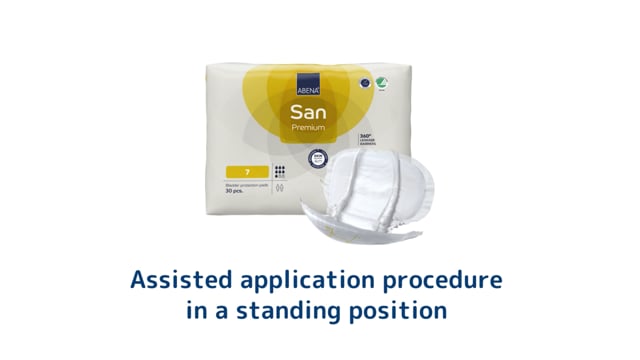 Product video: ABENA San Premium Size 7 Bladder Protection Pads