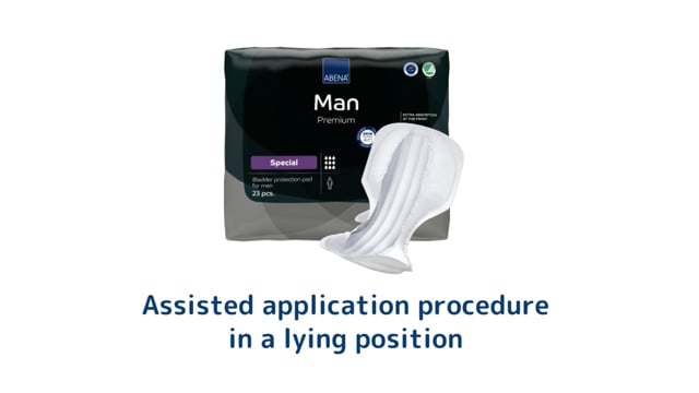 Product video: ABENA Man Special Premium Bladder Protection Pads