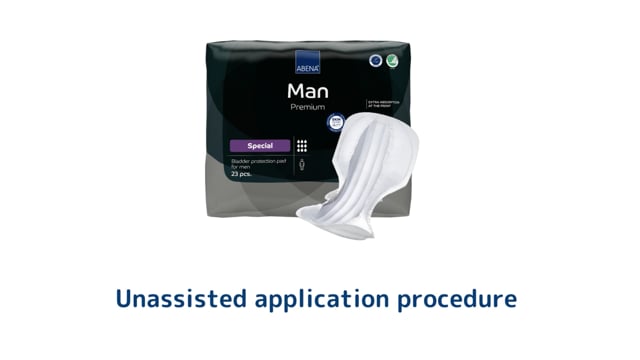 Product video: ABENA Man Special Premium Bladder Protection Pads
