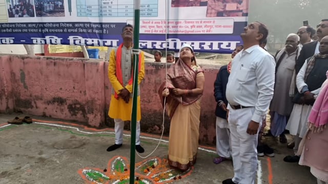 सूरजगढ़ा नगर परिषद क्षेत्र अंतर्गत 74 वें गणतंत्र दिवस के शुभ अवसर पर कई  स्थानो पर झंडोत्तोलन किया गया