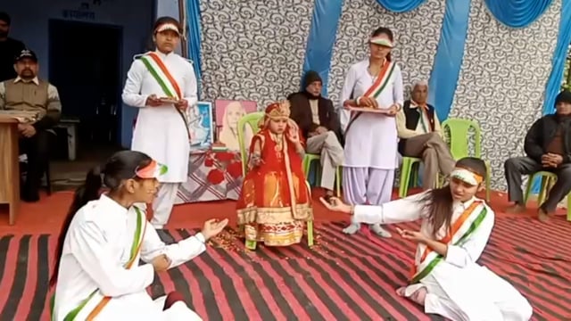 तहसील खैर क्षेत्र के गांव शिवाला खुर्द के कपूरी देवी इंटर कॉलेज में मनाया गया गणतंत्र दिवस