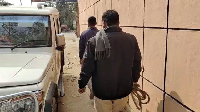 बिंद थाने की पुलिस ने तीन लुटेरे को किया गिरफ्तार