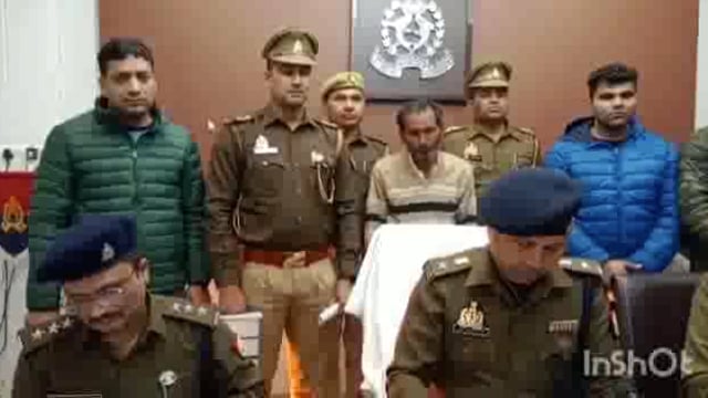 मथुरा पुलिस को एक बड़ी सफलता हाथ लगी हत्या के मामले में फरार 15,000 के इनामी बदमाश को गिरफ्तार किया