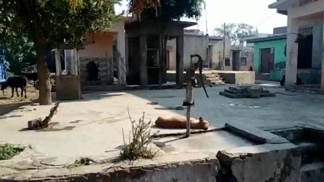 कोतवाली खैर क्षेत्र के गांव ताकीपुर मैं बारात में असामाजिक तत्व के लोगों ने हनुमान जी की प्रतिमा को तोड़ा गांव वालों ने 