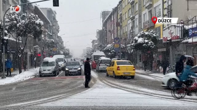 Düzce'ye Kar Yağışı Geliyor