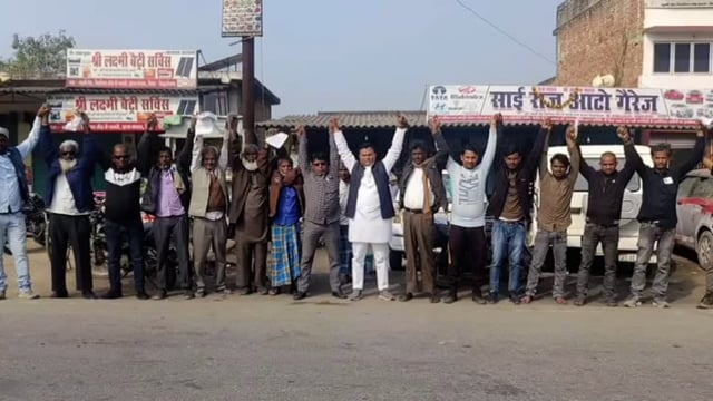 इटवा में हाथ जोड़ो भारत जोड़ो अभियान का लोगों ने किया समर्थन ।