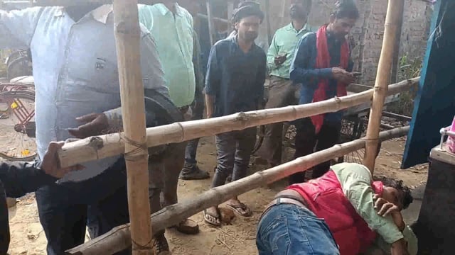 एनएच 80 सूरजगढ़ा राष्ट्रीय राजमार्ग पर मोटर साइकिल से ठोकर लगने पर एक व्यक्ति हुए घायल 