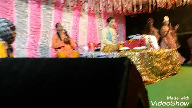 सिरदला प्रखंड के ग्रहौणी गांव में चल रहे दुर्गा सप्तशती पाठ का समापन एवं कथा वाचिका माया सरस्वती को दी गई विदाई