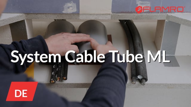 Bei dem System Cable Tube ML handelt es sich um eine Abschottung für Kabel alle…