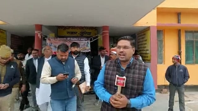 उत्तर प्रदेश सरकार के मंत्री औरैया के प्रभारी मंत्री संजय निषाद ने सामुदायिक स्वास्थ्य केंद्र सहार का किया औचक निरीक्षण