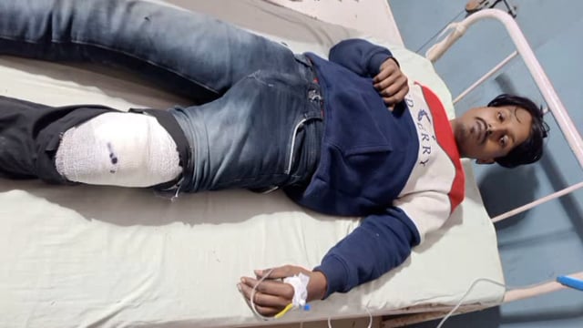 शराब पीने का विरोध करने पर युवक की कर दी थी हत्या पुलिस मुठभेड़ में तीन बदमाश गिरफ्तार दो घायल