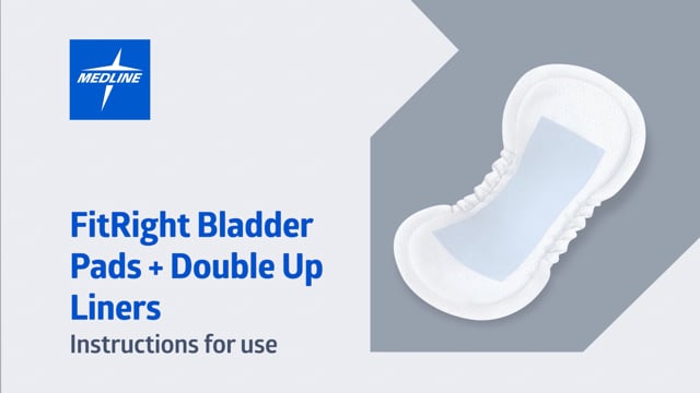 Product video: Medline FitRight ActivEdge Bladder Pads