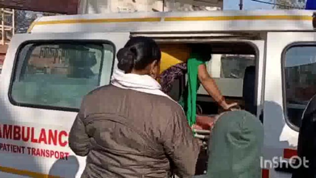 निराश्रित मां बेटी को अपना घर आश्रम भरतपुर में मिला आश्रय