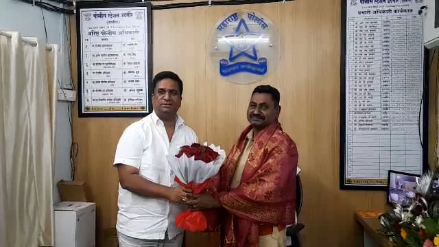 ग्रामीण पोलीस ठाण्याचे पोलीस निरीक्षक अरविंद पवार यांनी स्वीकारला पदभार विविध संघटनेने केला सत्कार