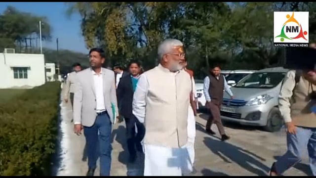 प्रदेश के जल शक्ति मंत्री स्वतंत्र देव सिंह पहुंचे वृंदावन, सीवेज ट्रीटमेंट प्लांट का किया निरीक्षण।